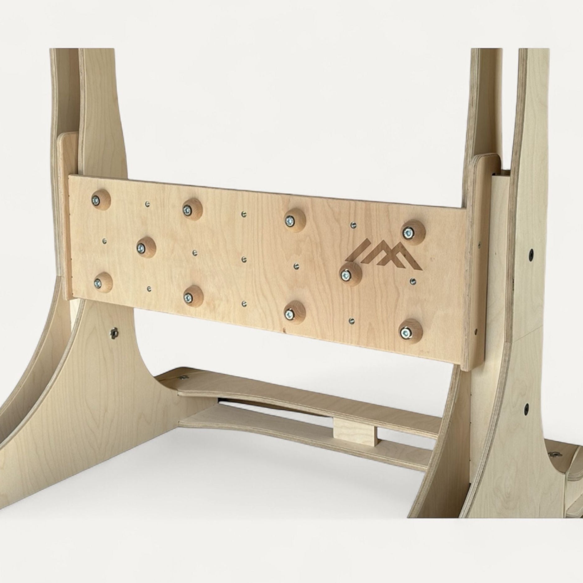 Foot panel for training rack